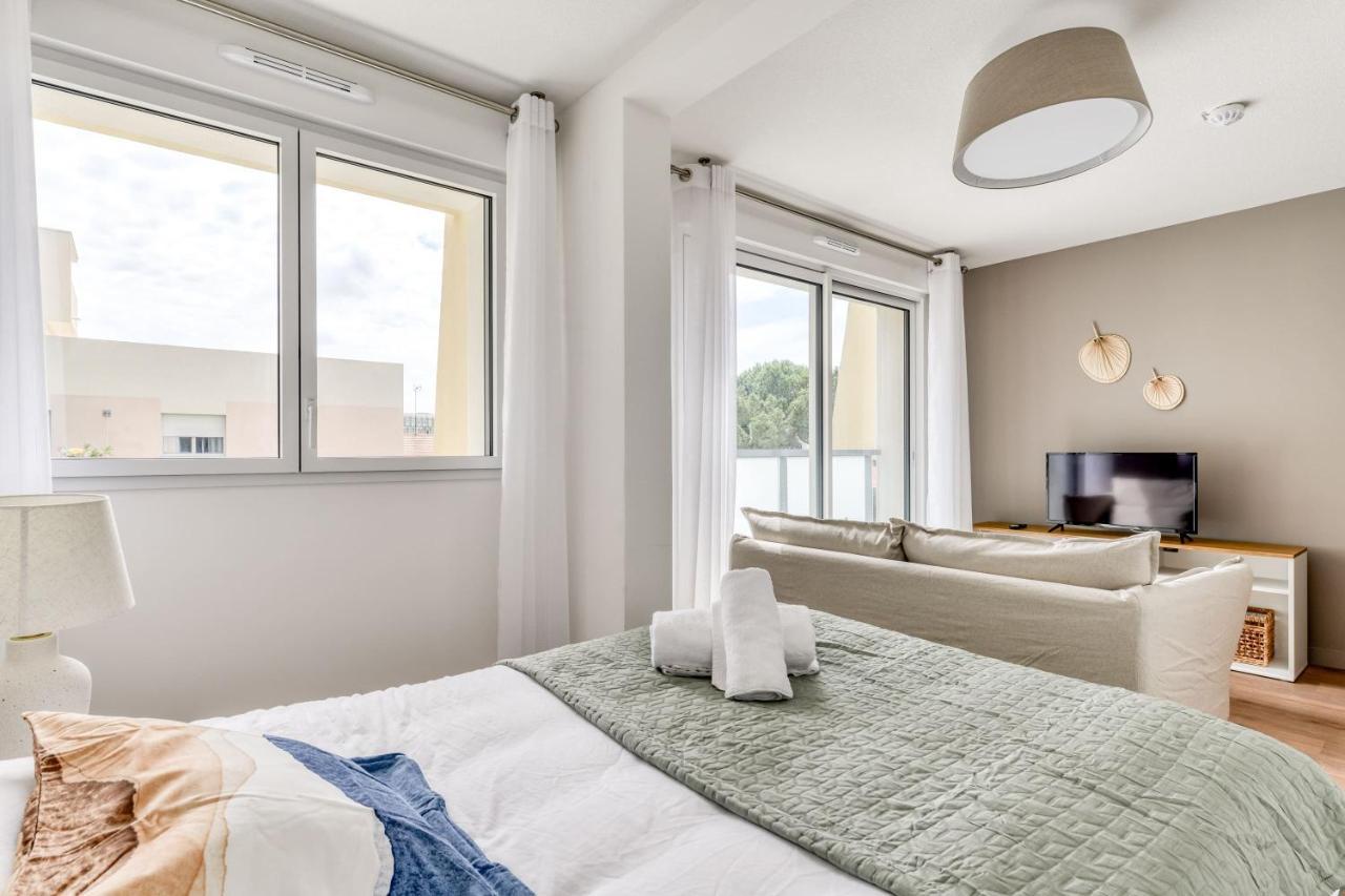 Апартаменты Ovelia Montpellier - Les Balcons De Montcalm Экстерьер фото
